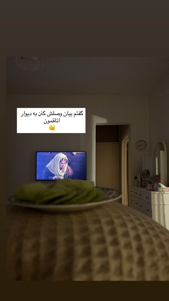  جدید ترین استوری اینستاگرام كامليا رودنشين