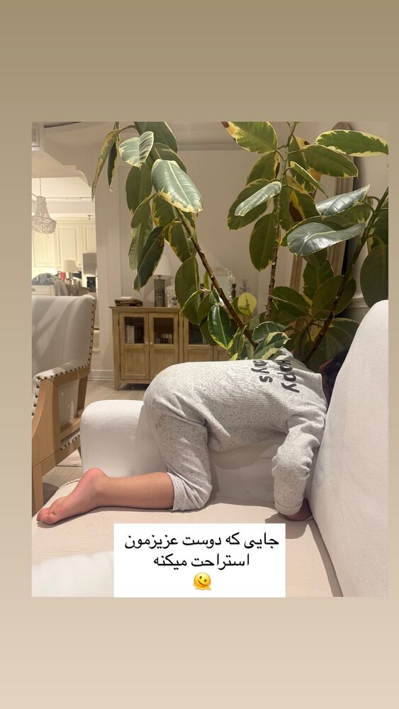  جدید ترین استوری اینستاگرام كامليا رودنشين