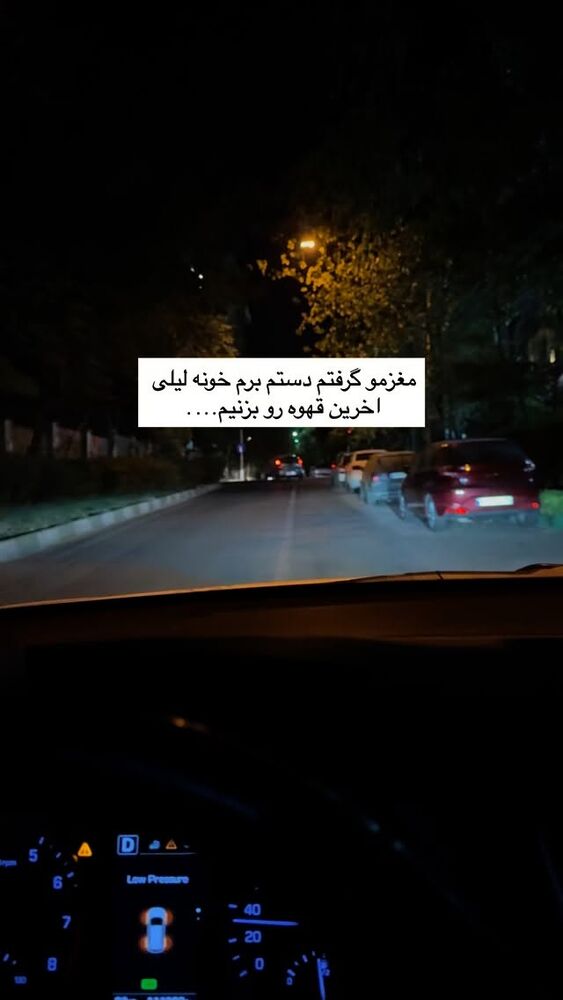  جدید ترین استوری اینستاگرام كامليا رودنشين