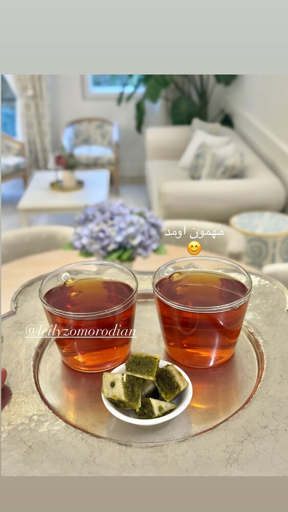  جدید ترین استوری اینستاگرام كامليا رودنشين