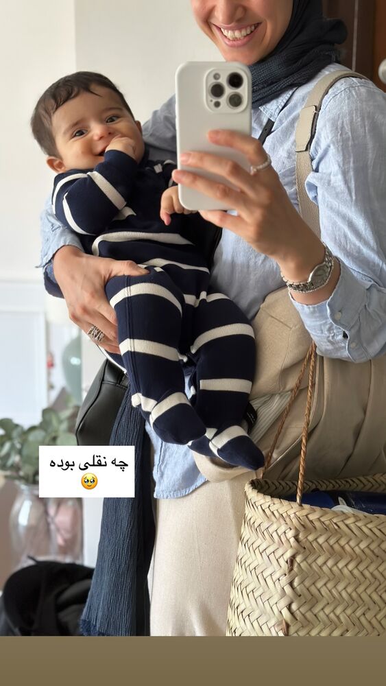  جدید ترین استوری اینستاگرام كامليا رودنشين