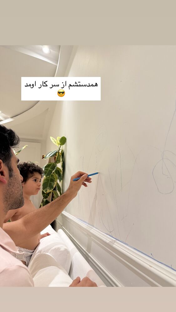  جدید ترین استوری اینستاگرام كامليا رودنشين