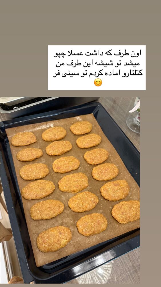  جدید ترین استوری اینستاگرام كامليا رودنشين