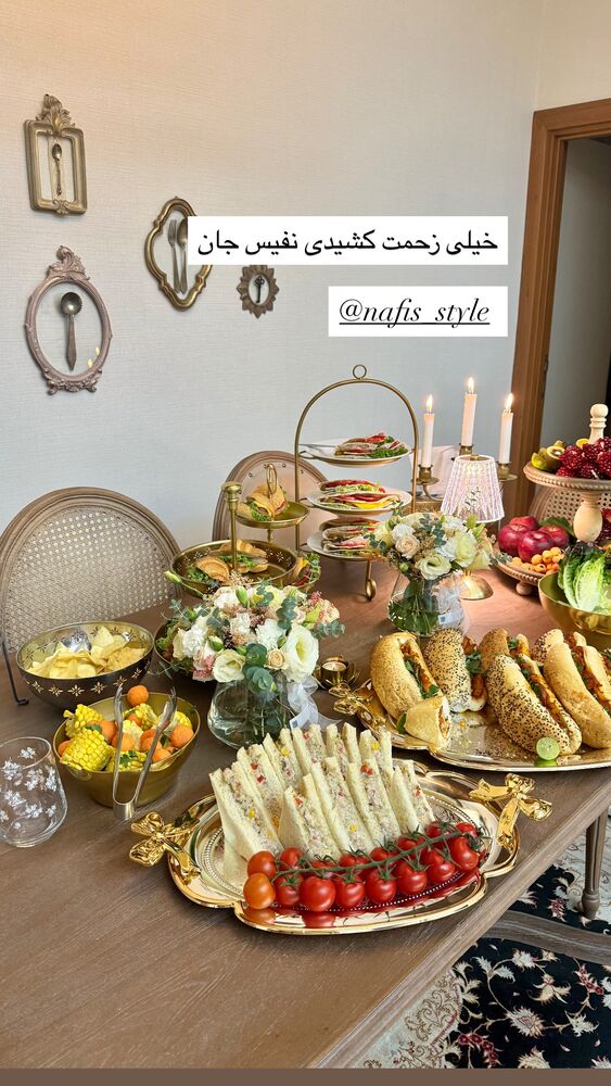  جدید ترین استوری اینستاگرام كامليا رودنشين