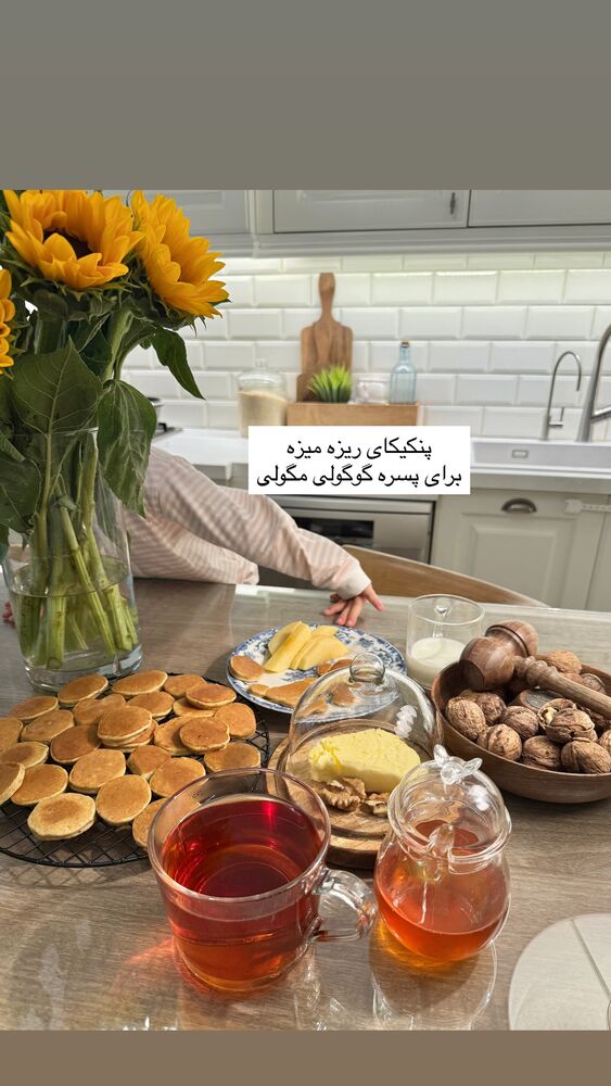  جدید ترین استوری اینستاگرام كامليا رودنشين