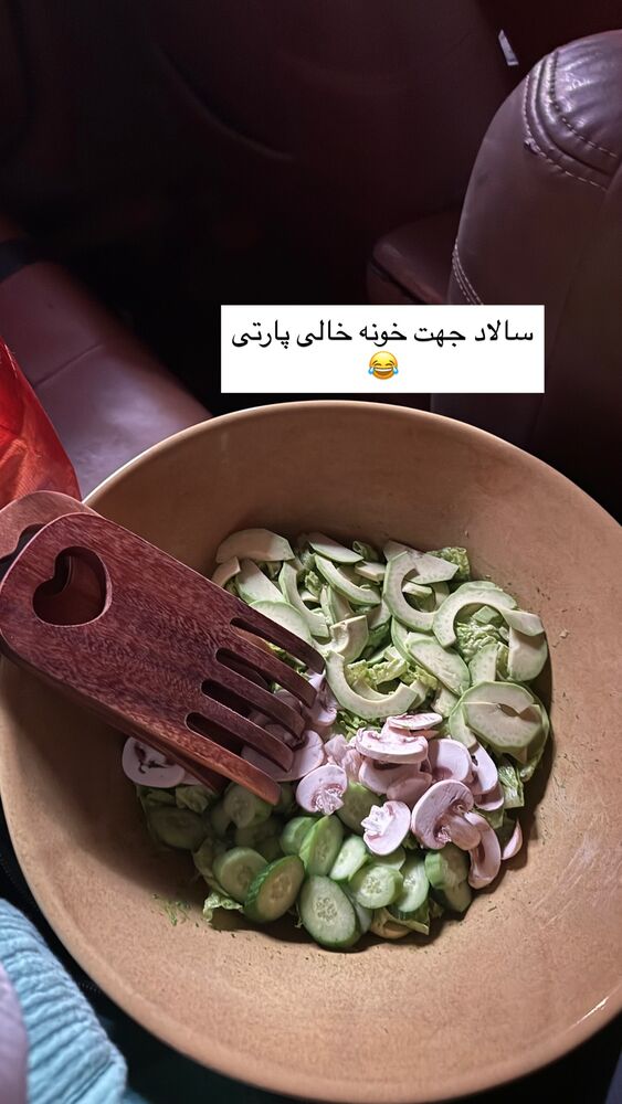  جدید ترین استوری اینستاگرام كامليا رودنشين