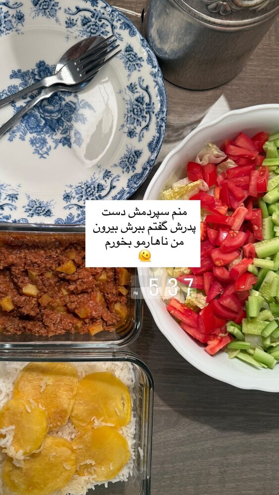  جدید ترین استوری اینستاگرام كامليا رودنشين