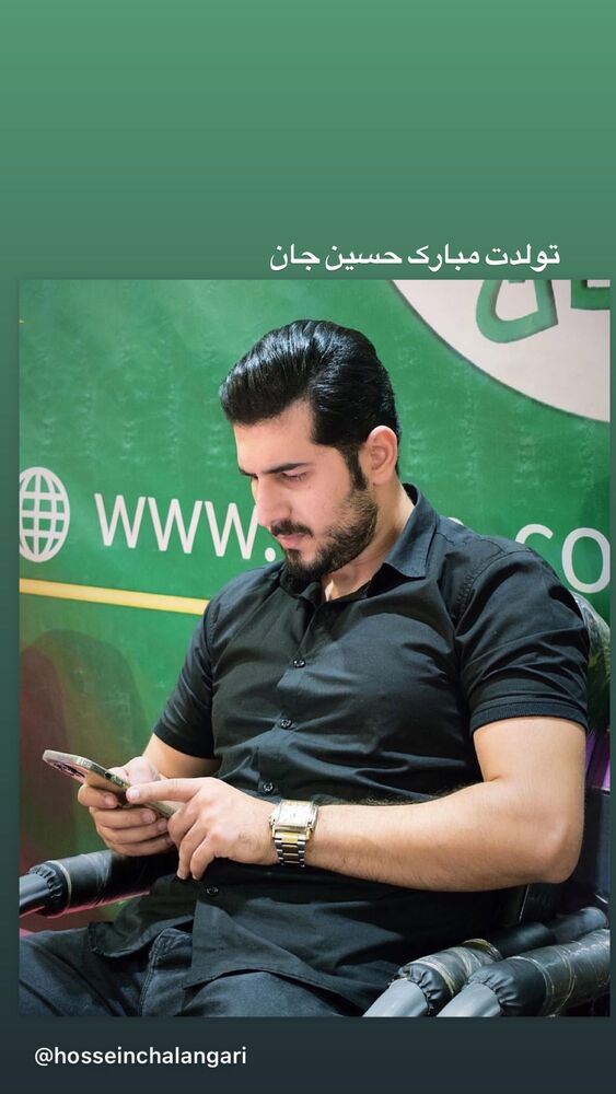  جدید ترین استوری اینستاگرام کامران قاسمپور