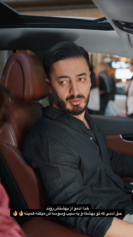  جدید ترین استوری اینستاگرام کامی حسینی