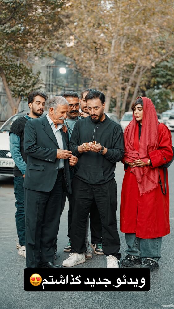  جدید ترین استوری اینستاگرام کامی حسینی