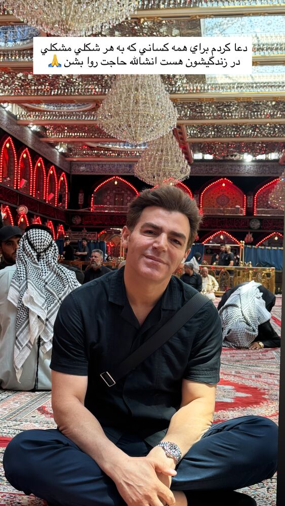  جدید ترین استوری اینستاگرام کاپیتان عابد