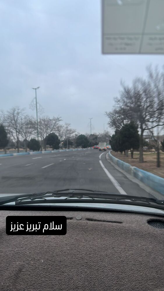  جدید ترین استوری اینستاگرام محسن عراقی