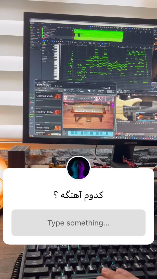  جدید ترین استوری اینستاگرام کارن سعادت