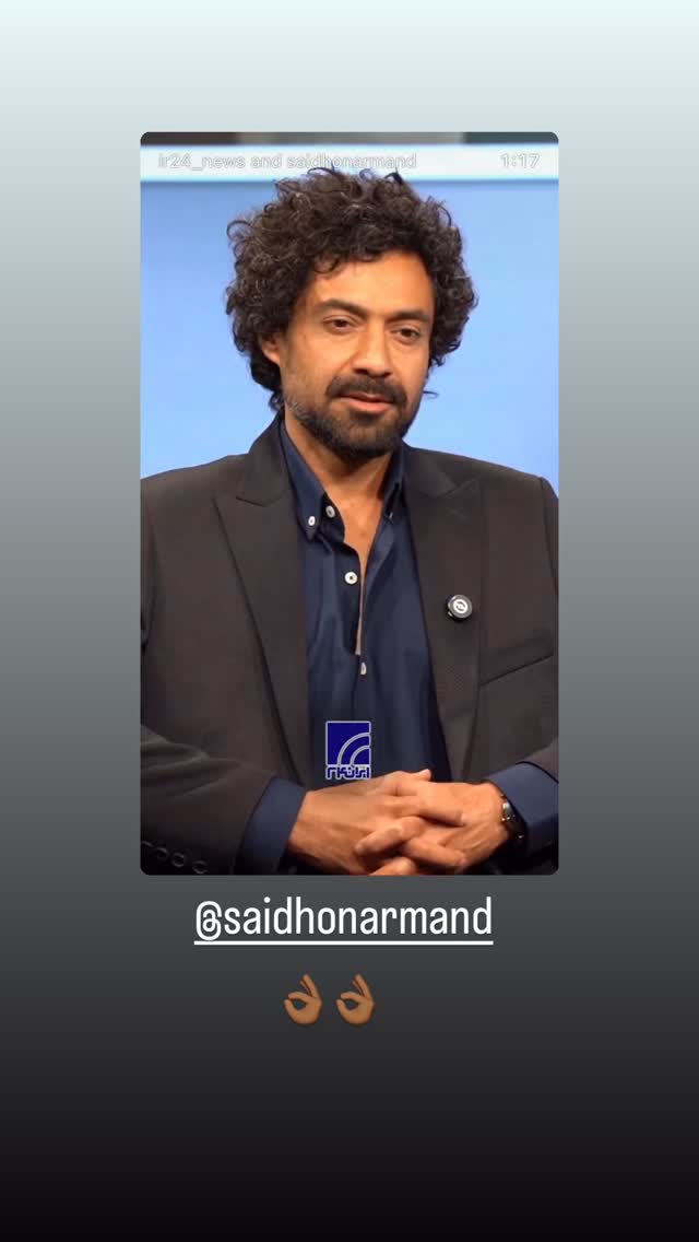  جدید ترین استوری اینستاگرام کریم امینی