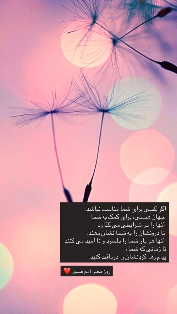 جدید ترین استوری اینستاگرام نوید خانجانی