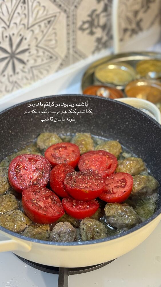  جدید ترین استوری اینستاگرام کوثر مامی