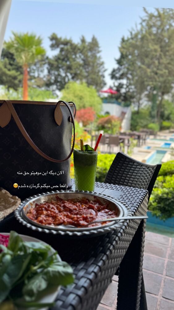  جدید ترین استوری اینستاگرام کوثر مامی