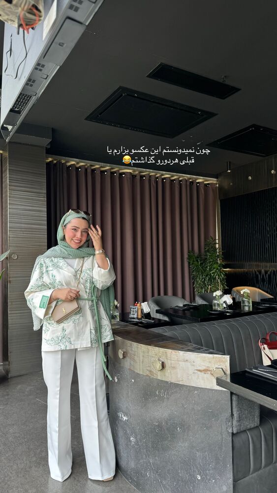  جدید ترین استوری اینستاگرام کوثر مامی