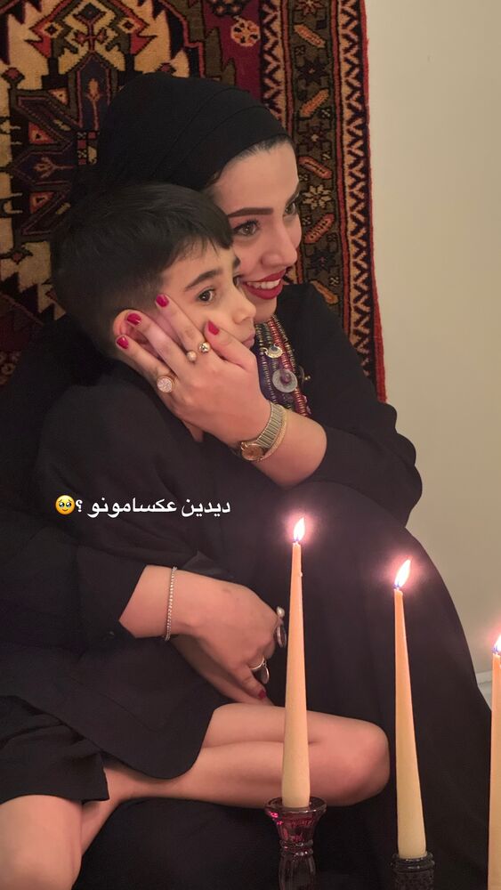 جدید ترین استوری اینستاگرام کوثر مامی