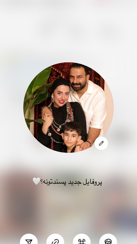  جدید ترین استوری اینستاگرام کوثر مامی