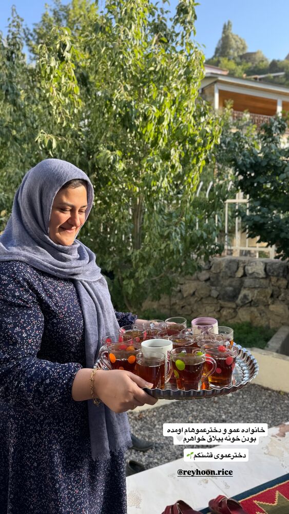  جدید ترین استوری اینستاگرام کوثر مامی