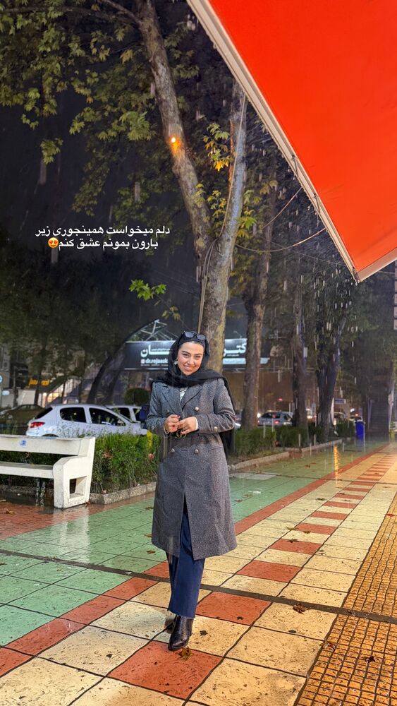  جدید ترین استوری اینستاگرام کوثر مامی