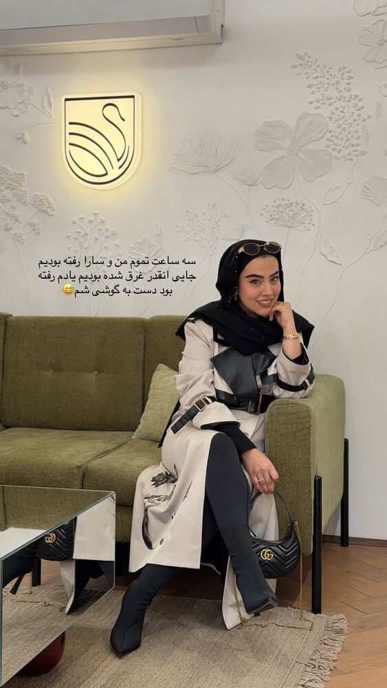  جدید ترین استوری اینستاگرام کوثر مامی