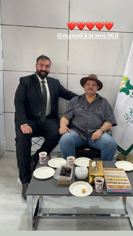  جدید ترین استوری اینستاگرام کیانوش گرامی