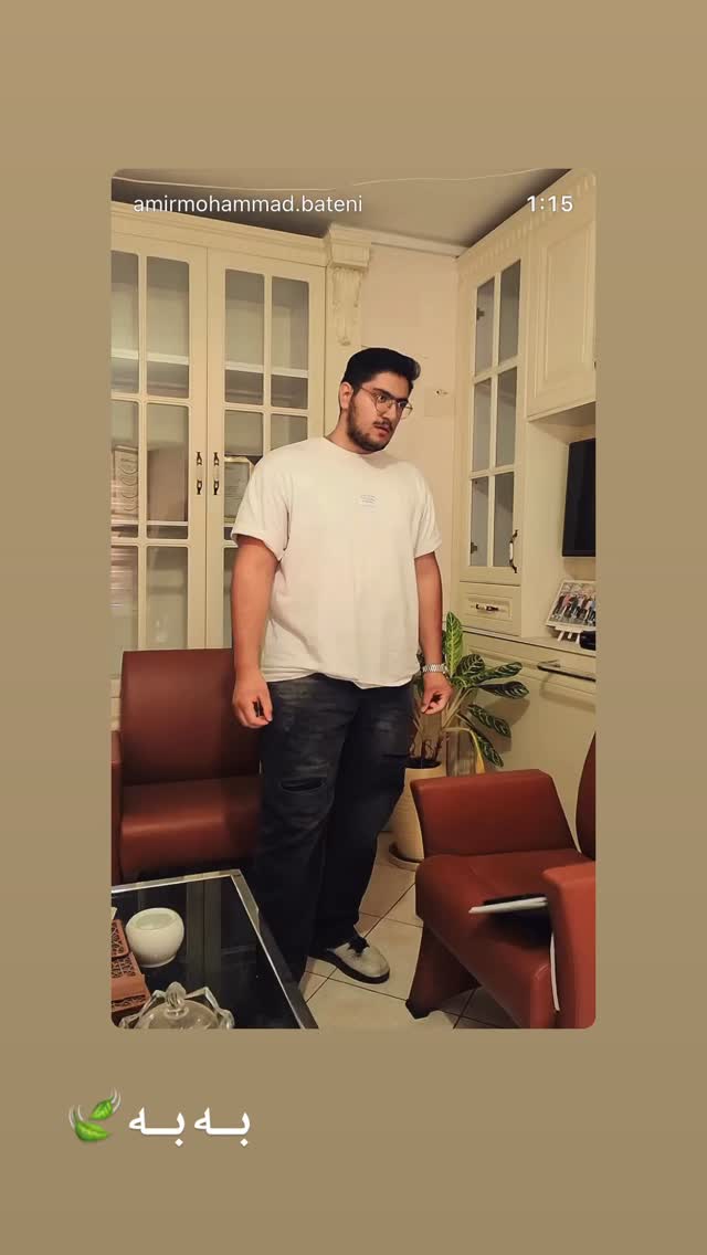  جدید ترین استوری اینستاگرام کمیل نصری