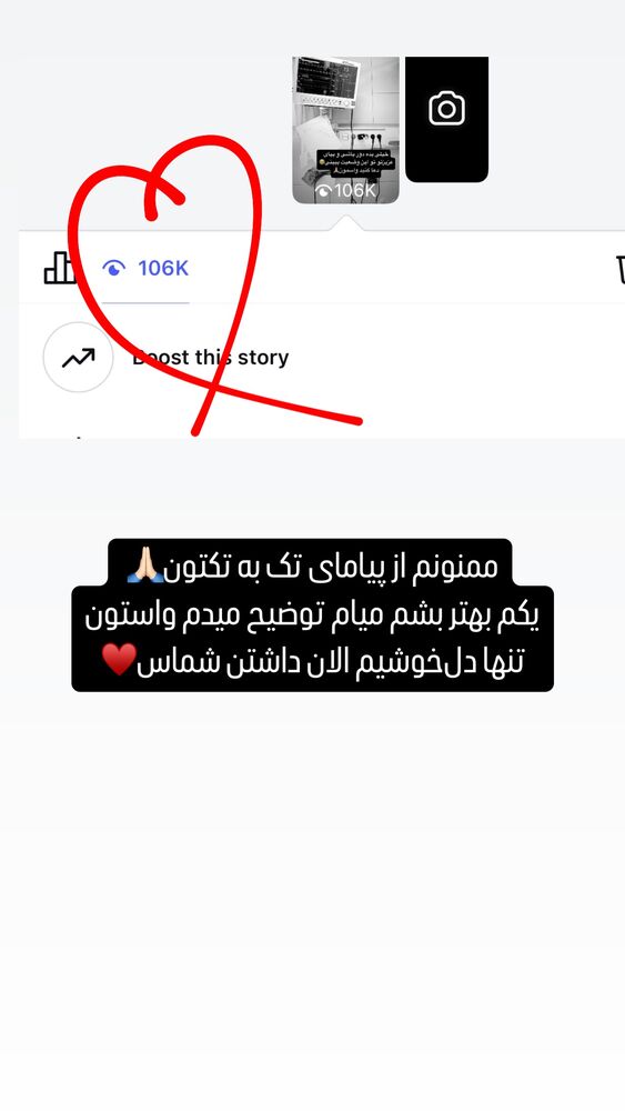  جدید ترین استوری اینستاگرام الناز شمی