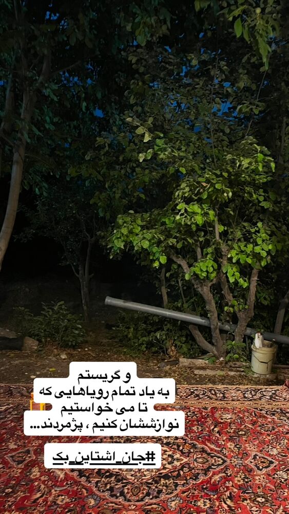  جدید ترین استوری اینستاگرام ليلا برخوردارى