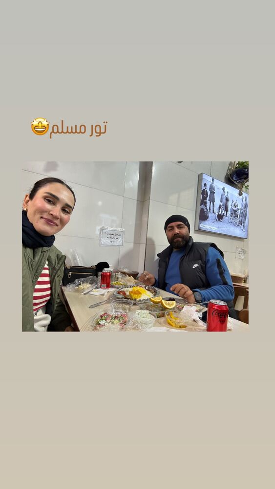  جدید ترین استوری اینستاگرام لیلا ابراهیمی