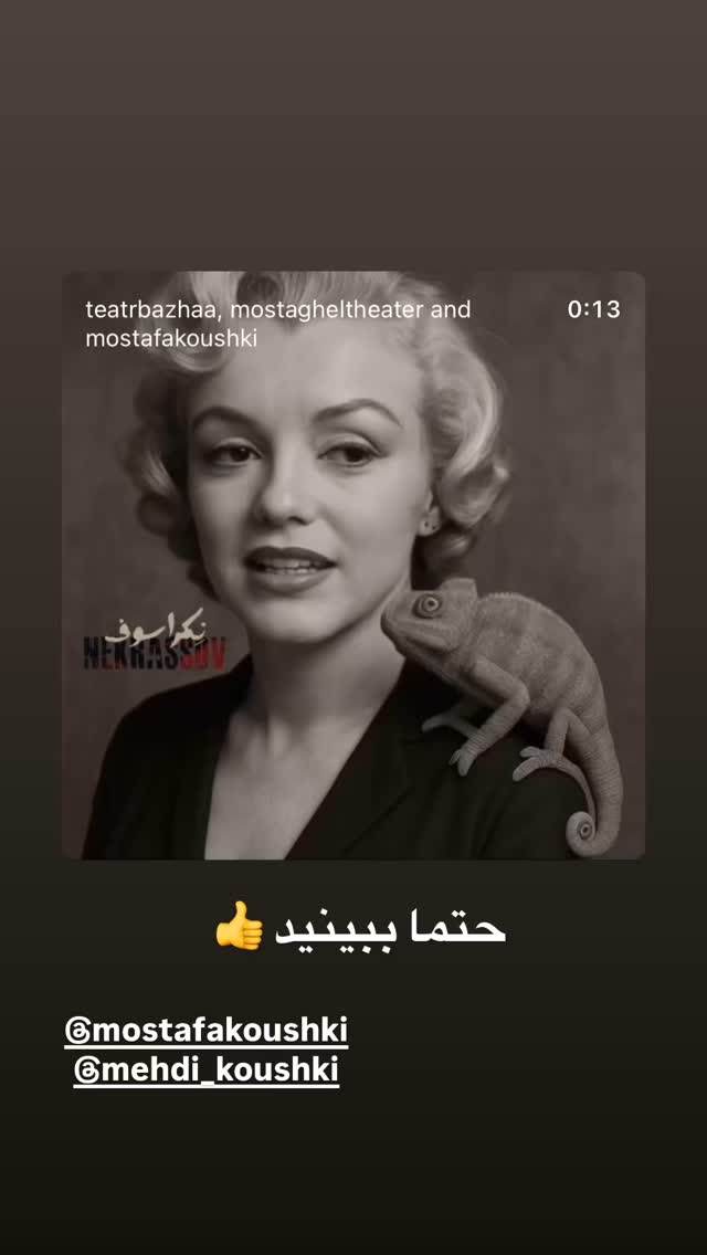  جدید ترین استوری اینستاگرام لیلا بلوکات