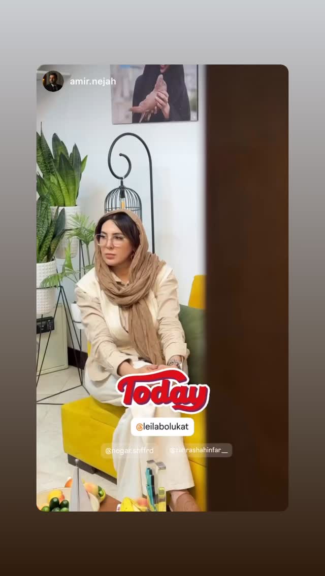  جدید ترین استوری اینستاگرام لیلا بلوکات