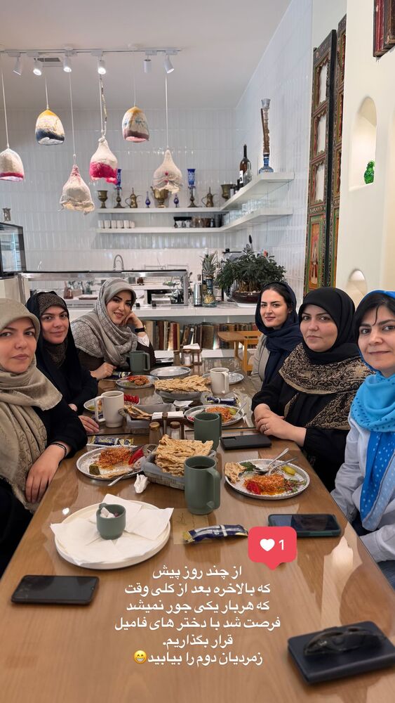  جدید ترین استوری اینستاگرام لیلی زمردیان