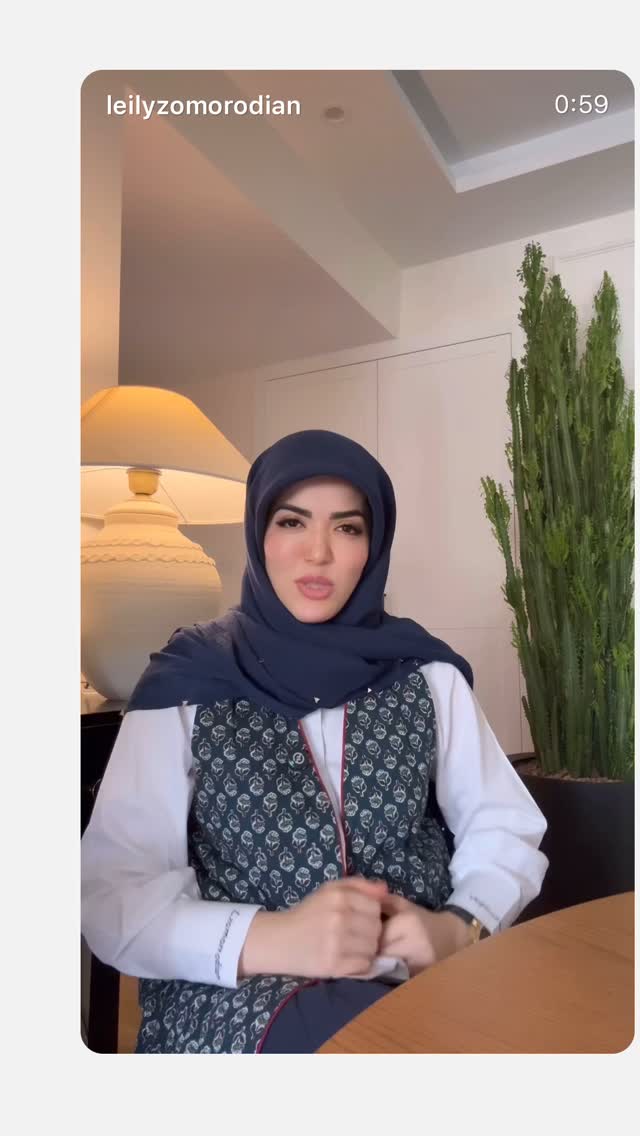  جدید ترین استوری اینستاگرام لیلی زمردیان