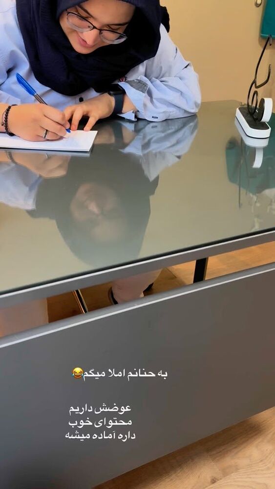  جدید ترین استوری اینستاگرام لیلی زمردیان