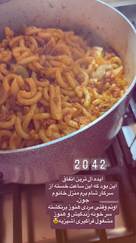  جدید ترین استوری اینستاگرام لیلی زمردیان