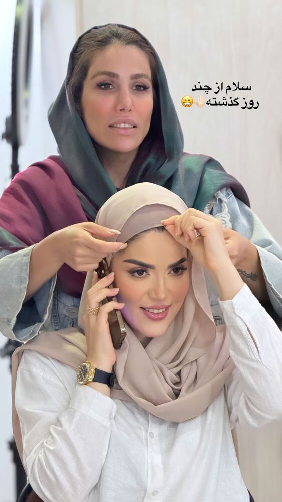  جدید ترین استوری اینستاگرام لیلی زمردیان