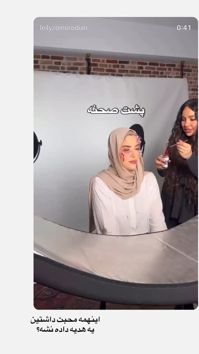  جدید ترین استوری اینستاگرام لیلی زمردیان
