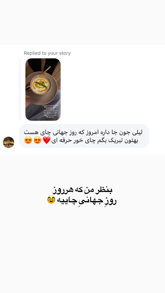  جدید ترین استوری اینستاگرام لیلی زمردیان