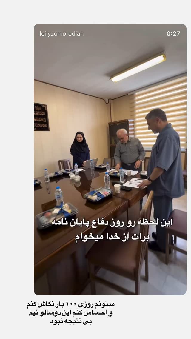  جدید ترین استوری اینستاگرام لیلی زمردیان