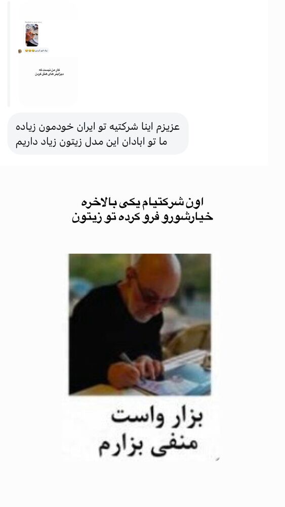  جدید ترین استوری اینستاگرام لیلی زمردیان