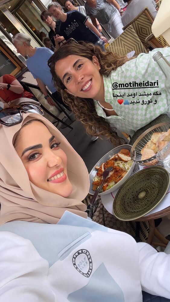  جدید ترین استوری اینستاگرام لیلی زمردیان