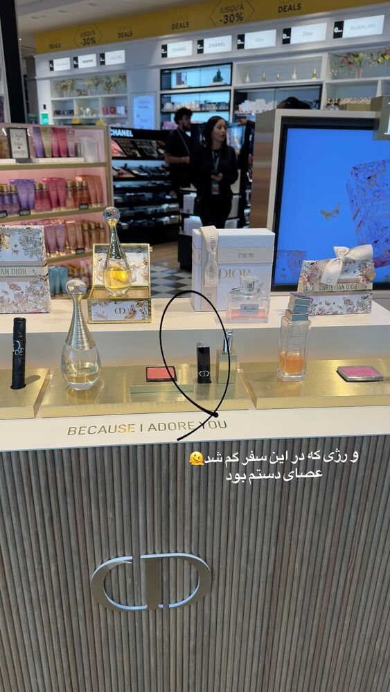 جدید ترین استوری اینستاگرام لیلی زمردیان