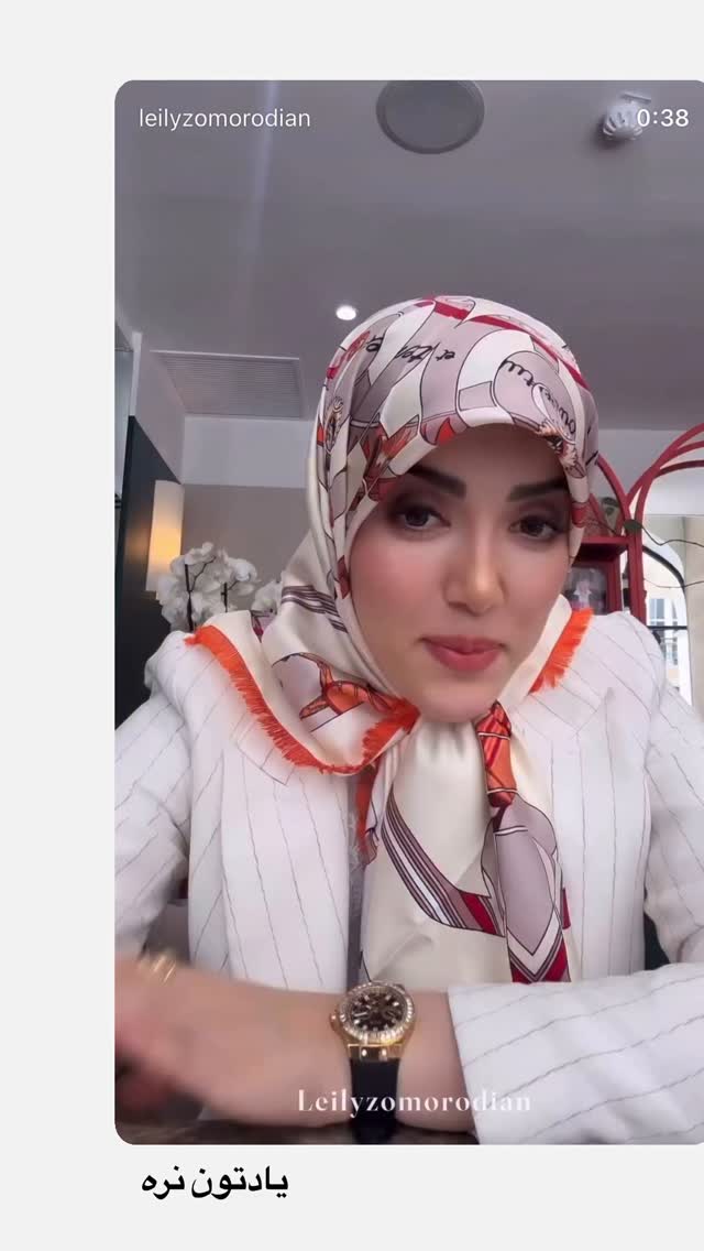  جدید ترین استوری اینستاگرام لیلی زمردیان