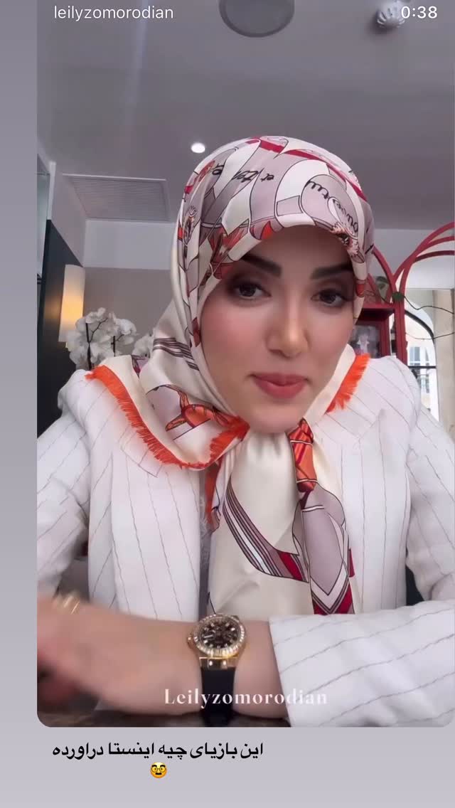  جدید ترین استوری اینستاگرام لیلی زمردیان
