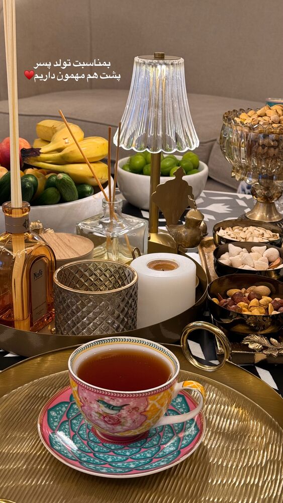  جدید ترین استوری اینستاگرام لیلی زمردیان