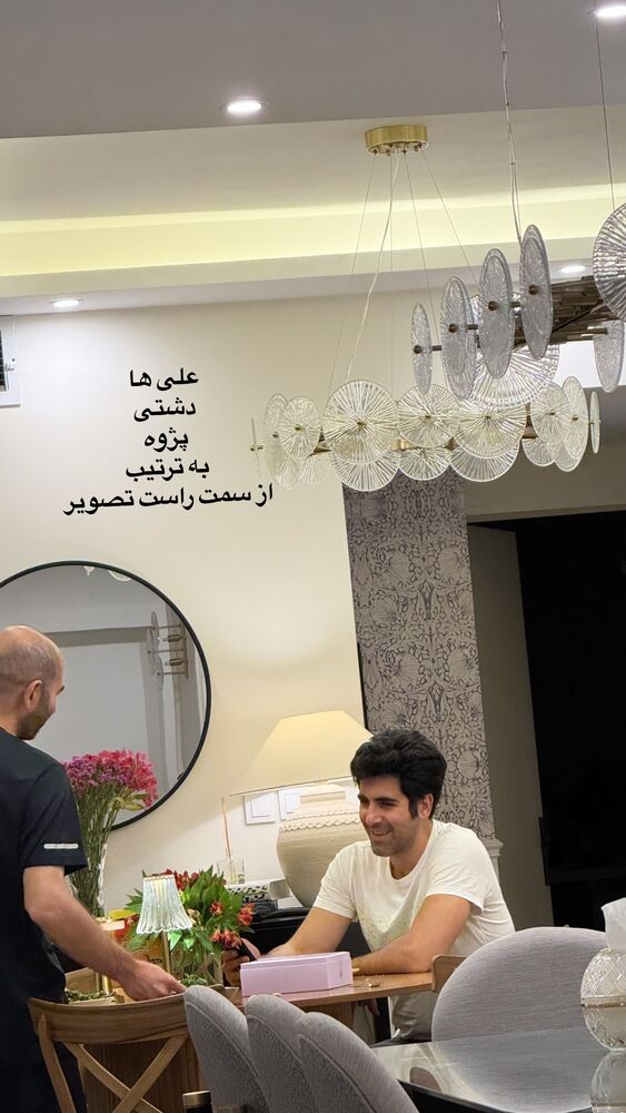  جدید ترین استوری اینستاگرام لیلی زمردیان