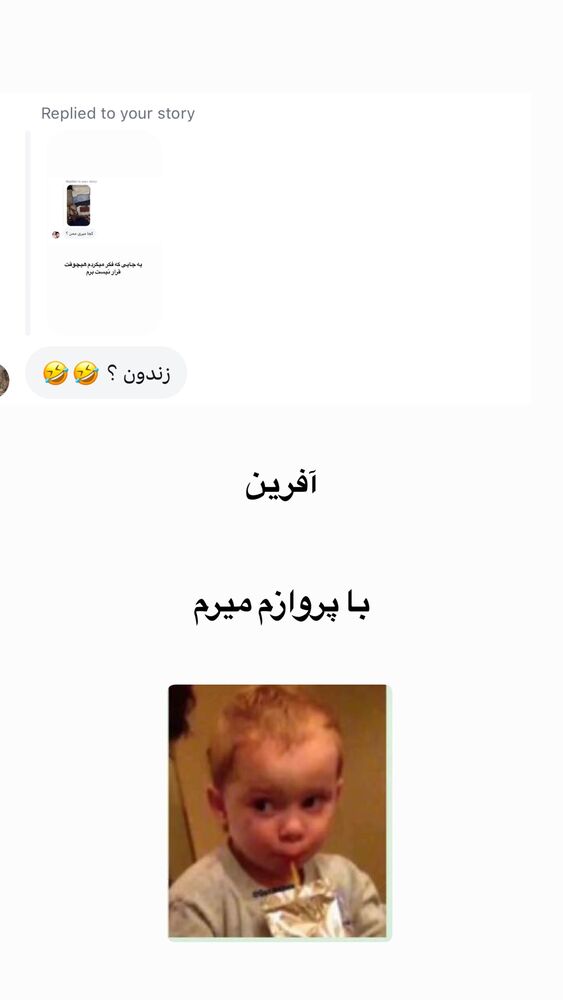  جدید ترین استوری اینستاگرام لیلی زمردیان